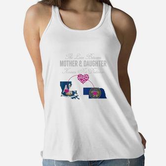 Mother Daughter - Louisiana - Nebraska - States Shirt Ladies Flowy Tank - Seseable