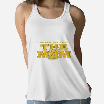 The Few The Proud The Mom Missy Fit Ladies Ladies Flowy Tank - Seseable