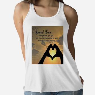 Your Mother Is Unique And Special She Is The Only Supporter Ladies Flowy Tank - Seseable