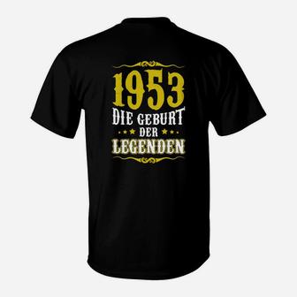 1953 Geburtsjahr Legenden Deutsche Deutschland T-Shirt - Seseable