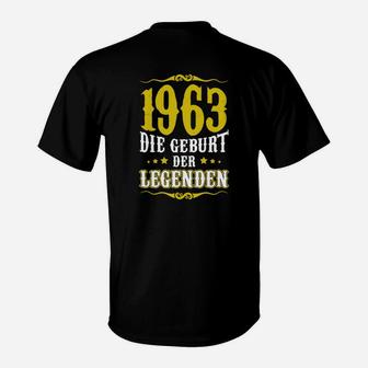 1963 Geburtsjahr Legenden Deutsche Deutschland T-Shirt - Seseable