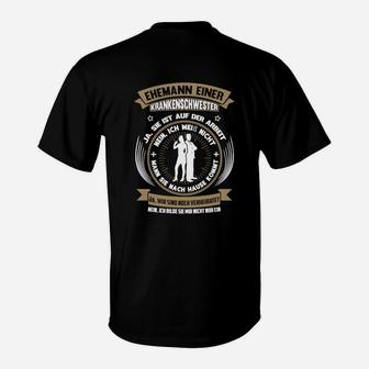 Ehemann Einer Krankenschwester T-Shirt - Seseable