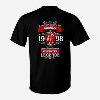 Feuerwehr Legende 20 1998 T-Shirt - Seseable