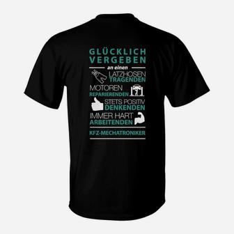 Glüchich Vergeben Ein Kfz Mechatroniker T-Shirt - Seseable