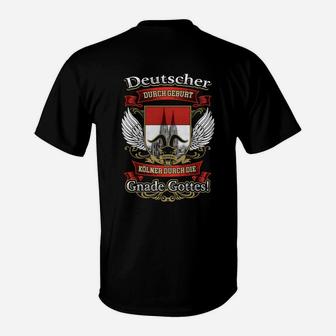 Kölner Durch Die Gnade Gottes T-Shirt - Seseable