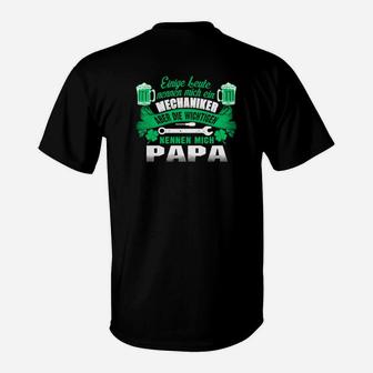 Mechaniker Aber Die Wichtigen Nennen Mich Papa T-Shirt - Seseable
