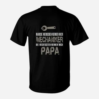 Mechaniker Papa T-Shirt, Ideal für Vatertag, Automechaniker - Seseable