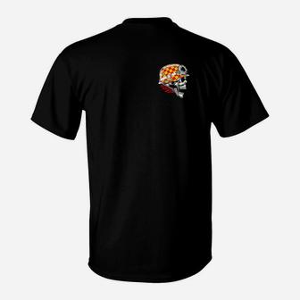 Schwarzes Herren T-Shirt mit einzigartigem Grafikdruck, Designer Tee - Seseable