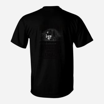 Schwarzes Herren T-Shirt mit Lustigem Spruch, Modisches Design - Seseable