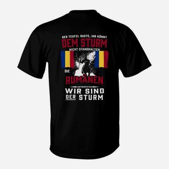 Sturm Rumänen T-Shirt - Seseable