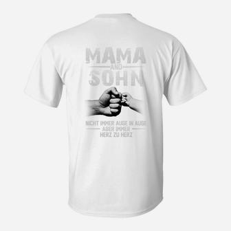 Murmutter Sohn Mama Und Sohn T-Shirt - Seseable