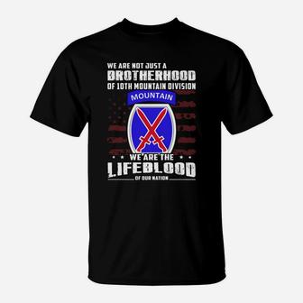 10th Mountain Division united States T-Shirt - Seseable