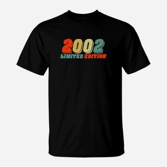 18geburtstag 18 Jahre Vintage 2002 T-Shirt - Seseable