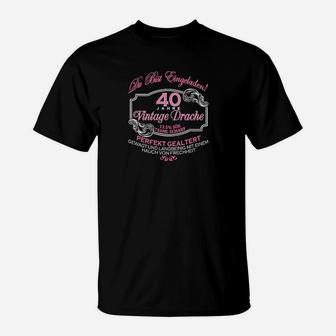 1975 40 Jahre Vintage Drache T-Shirt - Seseable