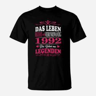 1992 Das Leuben Legenden T-Shirt - Seseable