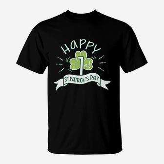 1st St Patricks Day Gift Baby Irish Charm T-Shirt - Seseable