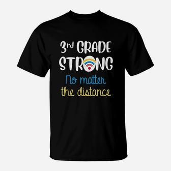 3rd Grade Virtual Learning For Teachers And For Students T-Shirt - Seseable