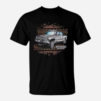 4x4 Chevy Truck T-shirt T-Shirt - Seseable