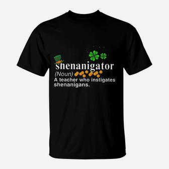 A Teacher Who Instigates Shenanigans T-Shirt - Seseable