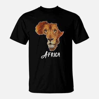 Africa - Africa Map T-Shirt - Seseable