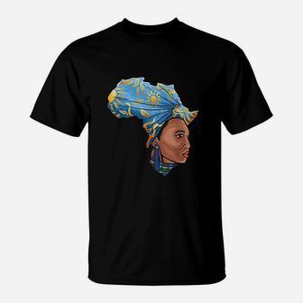 Africa Map Mother Land Melanin Afrocentric T-Shirt - Seseable