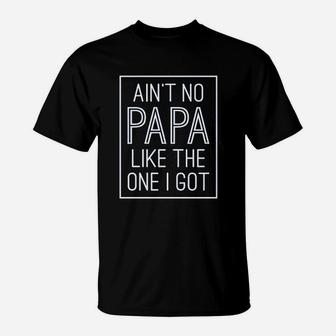 Aint No Papa Like The One I Got T-Shirt - Seseable