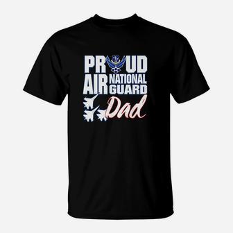 Air National Guard Dad Usa Air Force Military T-Shirt - Seseable