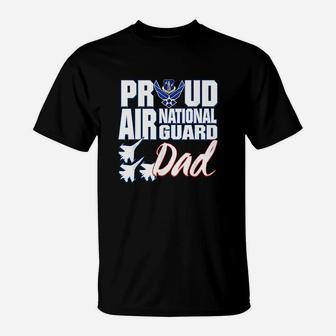 Air National Guard Dad Usa Air Force Military T-Shirt - Seseable