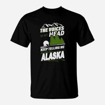 Alaska T Shirt T-shirt T-Shirt - Seseable