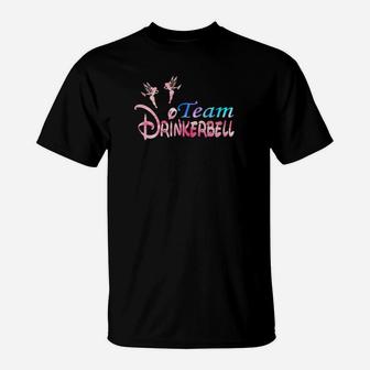 Alkohol-Team-Trinkerbell- T-Shirt - Seseable