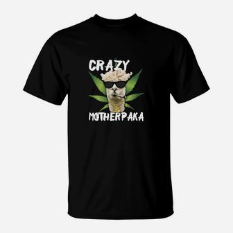 Alpaka Spaß Crazy Motherpaka T-Shirt - Seseable