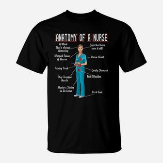 Anatomy Of A Nurse Best Gift For National Nurses Week 2020 T-Shirt - Seseable