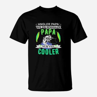 Angler Papa T-Shirt - Perfekt für Vatertag, Fischen Liebhaber - Seseable