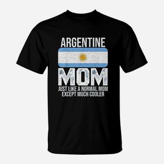 Argentine Mom Argentina Flag T-Shirt - Seseable