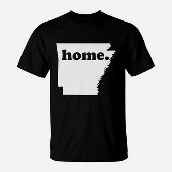Arkansas Home T-Shirt - Seseable