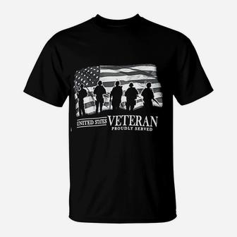Armed Forces Gear United States Veteran T-Shirt - Seseable