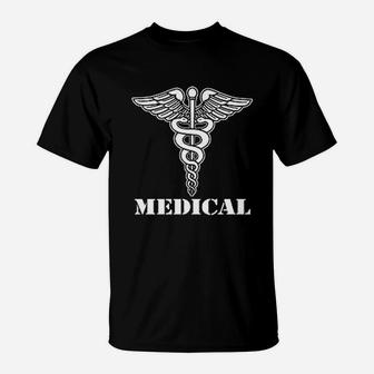 Army Medical Branch Insignia T-Shirt - Seseable