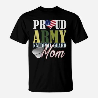 Army National Guard Mom Mom Mothers Day S Women Gift T-Shirt - Seseable