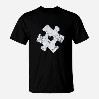 Autism Puzzle For Women Autism Awareness Gifts For Her T-Shirt - Seseable