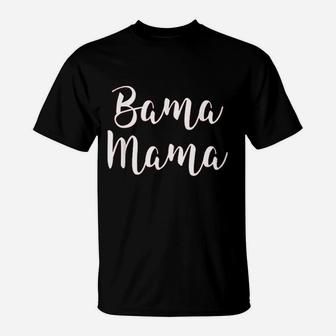 Bama Mama Mom Football Gift Alabama Sports T-Shirt - Seseable