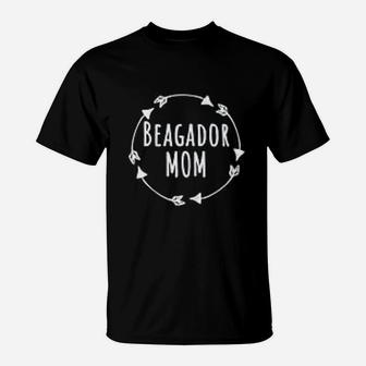Beagle Lab Mixes Dog Lover Beagador Mom T-Shirt - Seseable