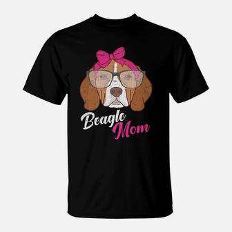 Beagle Mom Dog Puppy Mother Mommy Pet Fur T-Shirt - Seseable