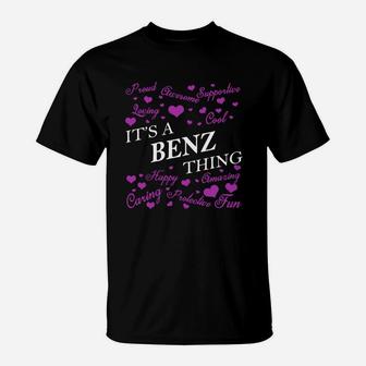 Benz Shirts - It's A Benz Thing Name Shirts T-Shirt - Seseable