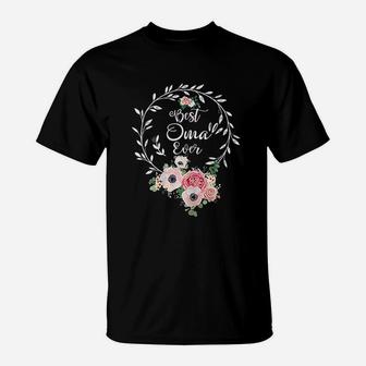 Best Oma Ever Mothers Day T-Shirt | Seseable CA