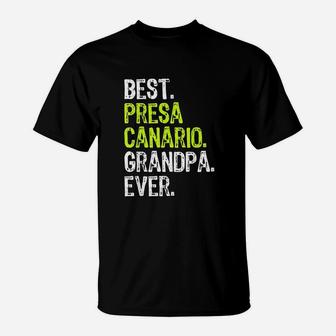 Best Presa Canario Grandpa Ever Dog Lover T-Shirt - Seseable