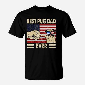 Best Pug Dad Evers T-Shirt - Seseable
