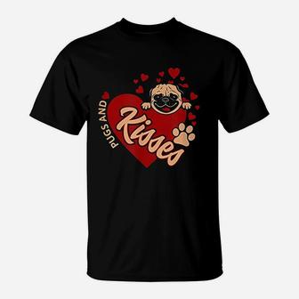 Best Pug Valentines Heart T-Shirt - Seseable