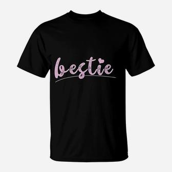Bestie - Bestie Gifts Cute Bff Outfit Best Friend Outfit T-Shirt - Seseable