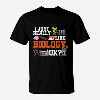 Biology Teacher Gift Science Student Biology T-Shirt - Seseable
