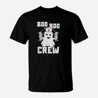 Boo Boo Crew Ghost Nurse Costume T-Shirt - Seseable